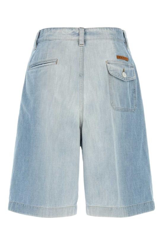 26SS 마르니 데님 숏팬츠 PUJU0340Q0USCZ12 00B15 Light Blue - MARNI
