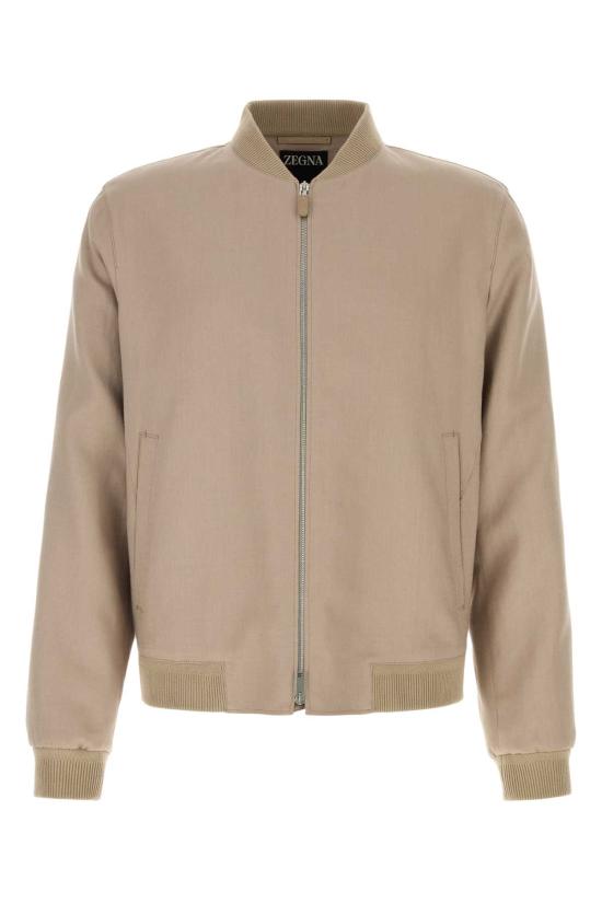 26SS 에르메네질도제냐 자켓 RUHT52A3H145 N02R Beige o Tan