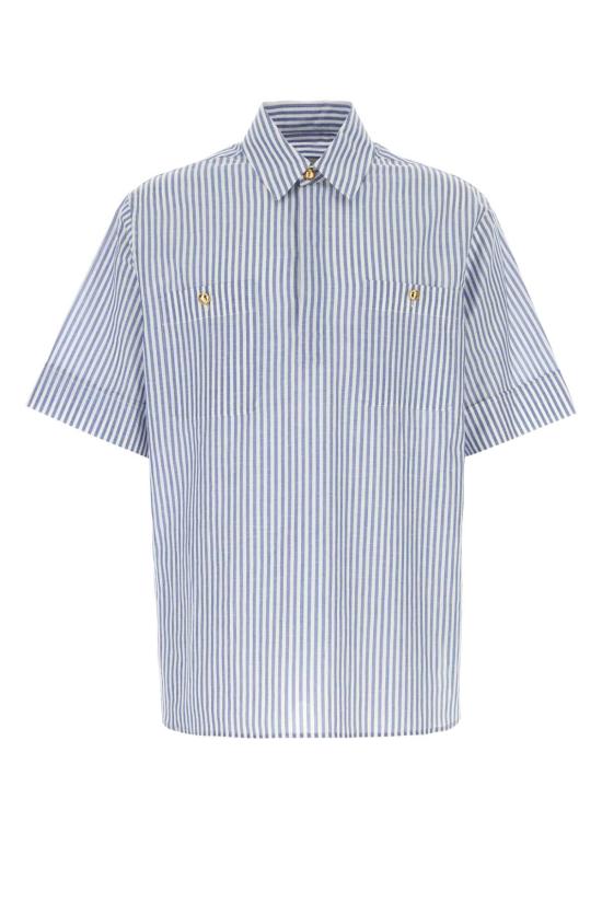 26SS 발렌티노 가라바니 반팔 셔츠 8V0AAF26BH0 QE6 Stripped