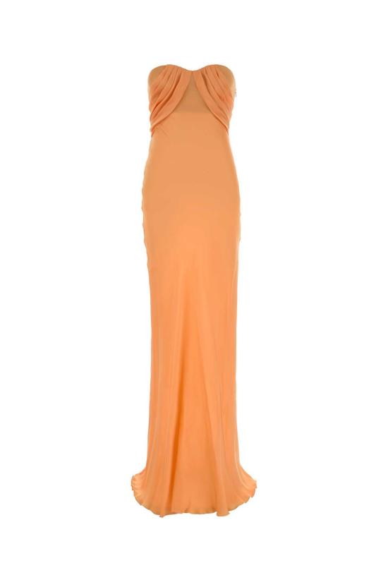 26SS 에르마노 설비노 롱 원피스 D482Q758KQG 41139 Orange