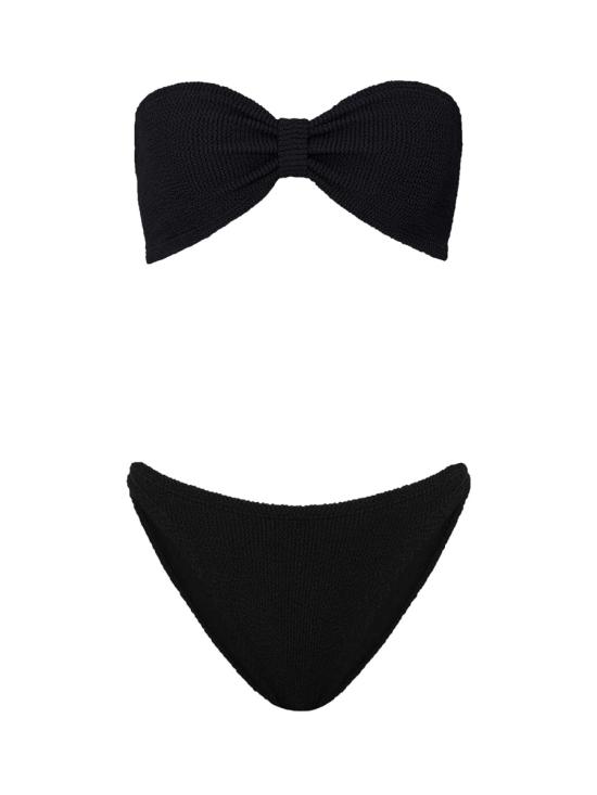 26SS 훈자 지 비키니 수영복 B JEAN CR BLACK