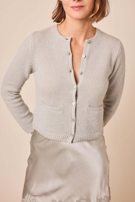  도엔 가디건 테아 캐시미어  유칼립투스