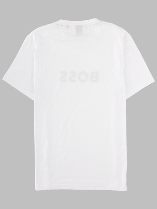 26FW 보스 반팔 티셔츠 50491706 10249533100 WHITE - BOSS