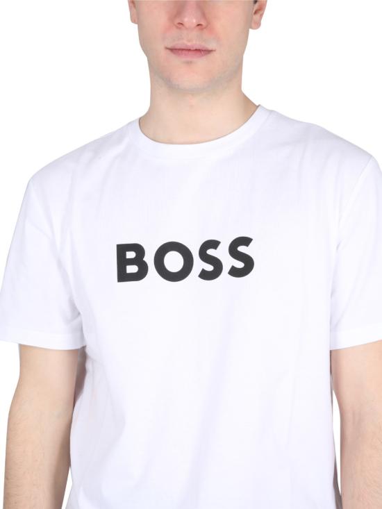 26SS 보스 반팔 티셔츠 50491706 10249533100 WHITE - BOSS