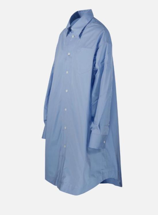 26SS 아미 미디 원피스 UDR663CO0063 484 BLEUCACHEMIRE - AMI