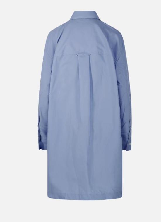 26SS 아미 미디 원피스 UDR663CO0063 484 BLEUCACHEMIRE - AMI