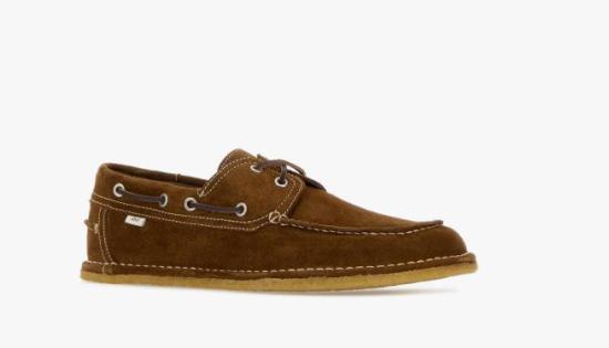 26FW 아미 스웨이드 보트 슈즈 USV830872 236 CARAMEL