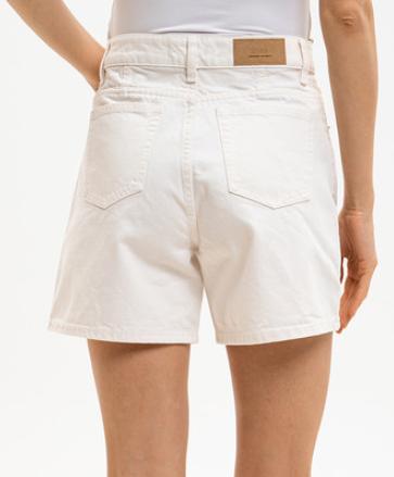 26SS 아미 코튼 쇼츠 아미 파리 헤리티지 라벨 FSO839DE0126 136 BLANCCREME - AMI