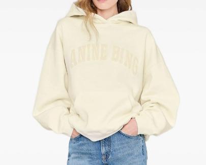 26SS 애니빙 후드 티셔츠 A0811858 WKHA3 YELLOW - ANINE BING