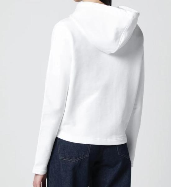 26SS 아미 후드 티셔츠 FSW783730 100 BLANC - AMI