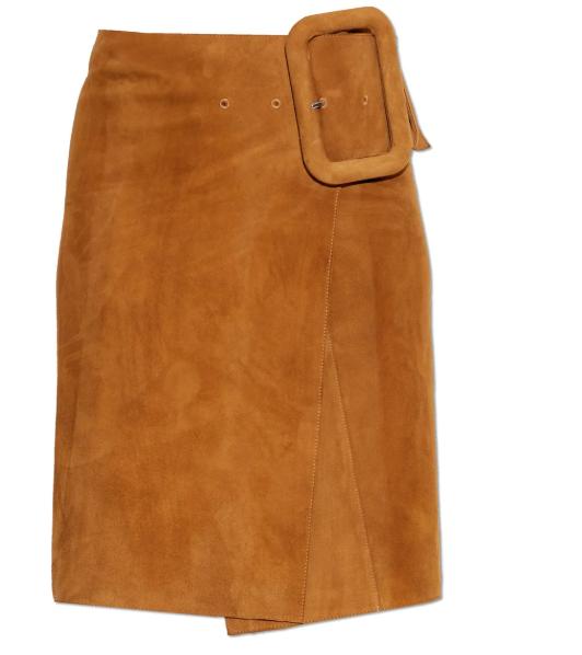 26SS 아미 미디 스커트 FSK463LH0059 236 CARAMEL