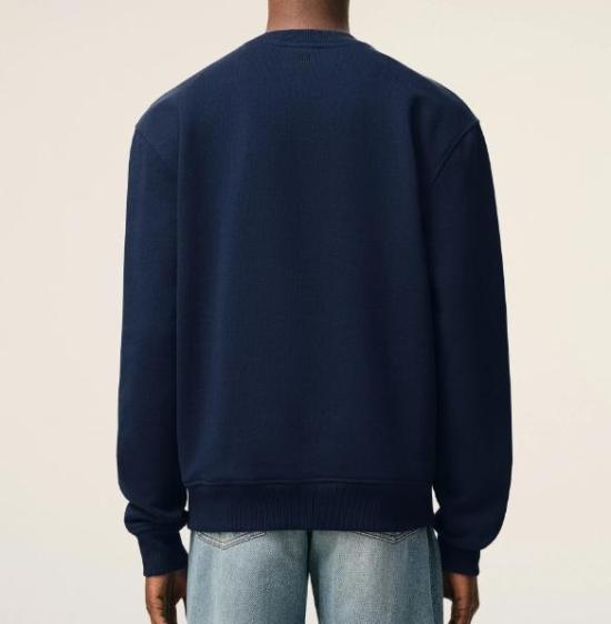 26SS 아미 스몰 하트 로고 스웨트셔츠 BFUSW035730 430 BLEUNUIT - AMI