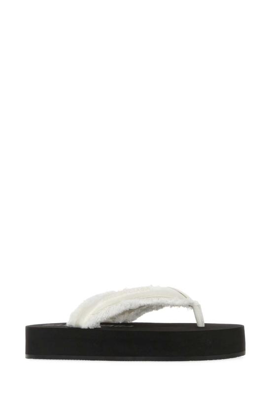 26SS 발렌시아가 뮬/슬리퍼 870111W0WM0 9020 White - BALENCIAGA