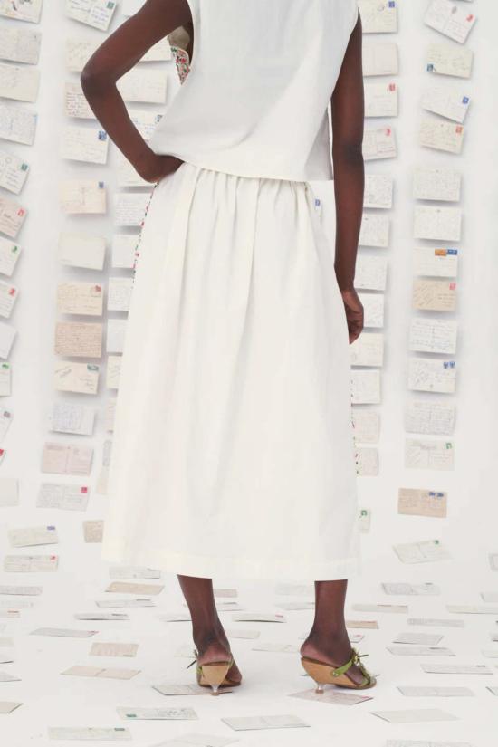  미이 컬렉션 롱 스커트 Mii Collection Mantou Provence  부겐빌리아 - MII COLLECTION