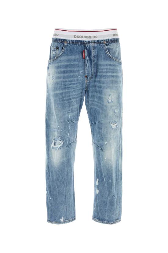 26SS 디스퀘어드2 데님 팬츠 S71LB1734D30038 470 Light Blue