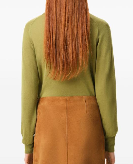 26SS 아미 ADC 울 크루넥 가디건 FKC386KN0039 A091 MATCHA NOIR - AMI