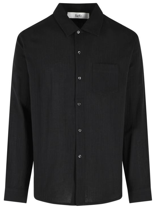 26SS 세퍼 긴팔 셔츠 FW23LEOLIGLIGHT BLACK Black