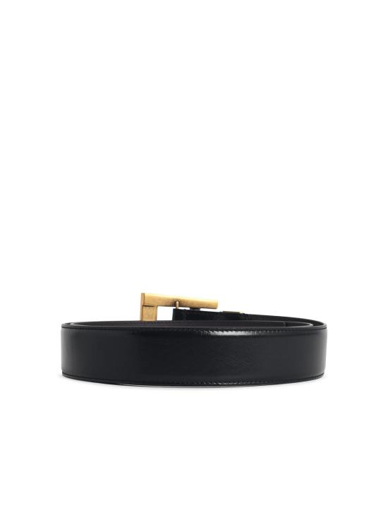 26SS 베르사체 가죽 벨트 1024197 1A178481B55J Black - VERSACE