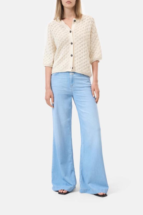  클로즈드 데님 팬츠 와이드 글로우 업 진 라이트 블루