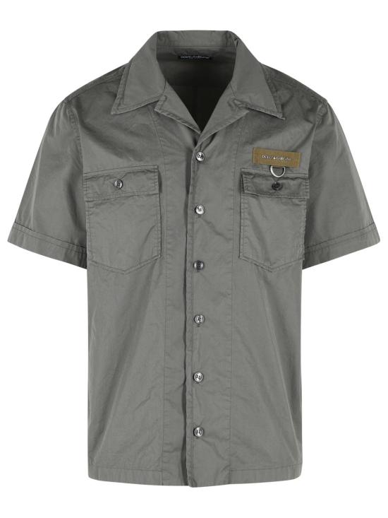 26SS 돌체앤가바나 반팔 셔츠 G50E3T FU5YPN0755 Grey