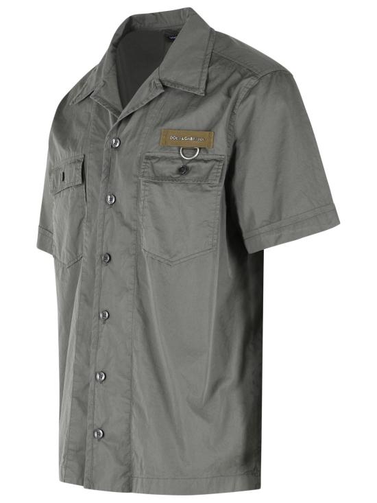 26SS 돌체앤가바나 반팔 셔츠 G50E3T FU5YPN0755 Grey - DOLCE & GABBANA