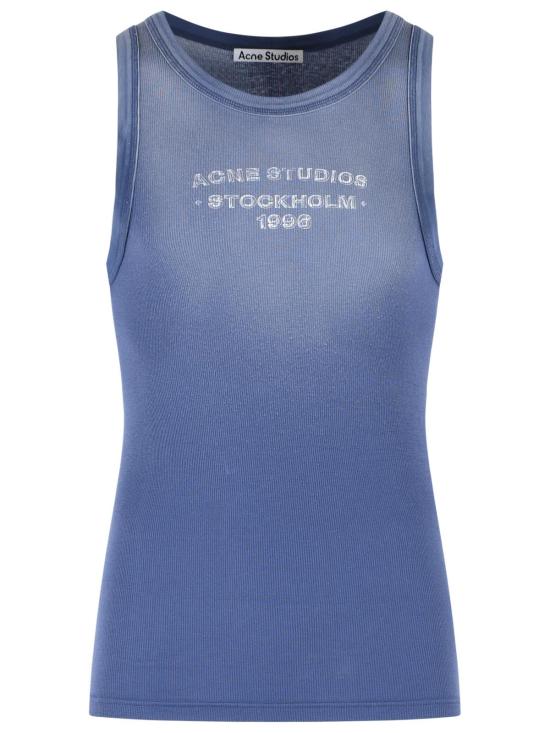 26SS 아크네 스튜디오 민소매 티셔츠 CL0443BG3 Navy