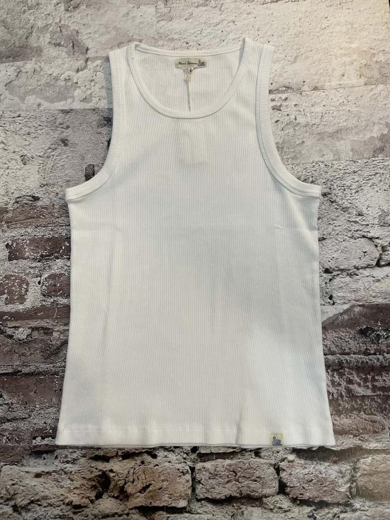  메르츠 비 슈바넨 민소매 티셔츠 Merz B. Schwanen 아이코닉 골지 코튼 탱크탑