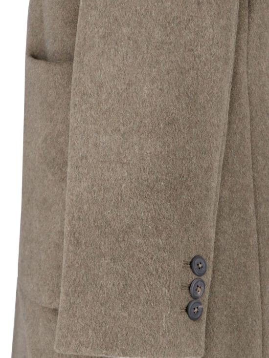 25FW 아워레가시 로브 오버코트 M4251RD DISRUPTIVE MOSS KILO MELTON Brown - OUR LEGACY