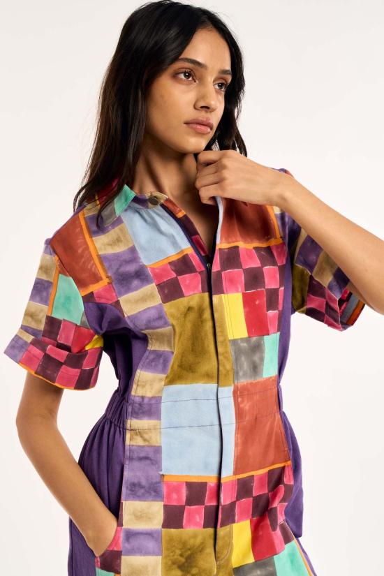  루주타 셰스 점프수트 스튜디오  케니 프린트 - RUJUTA SHETH