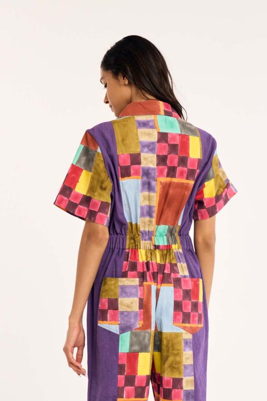  루주타 셰스 점프수트 스튜디오  케니 프린트 - RUJUTA SHETH