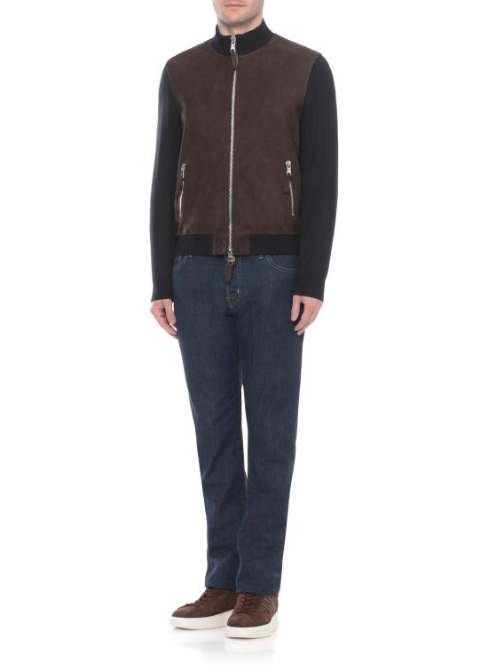 26SS 더 잭 레더스 무스탕 DEREK KNIT SUEDE309 Brown - THE JACK LEATHERS