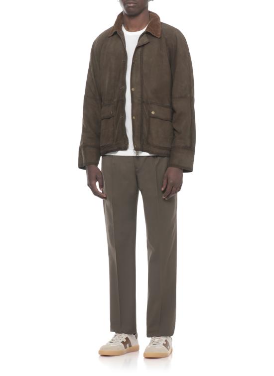 26SS 더 잭 레더스 무스탕 NORFOLK SUEDE651 Marrone - THE JACK LEATHERS