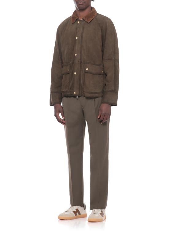 26SS 더 잭 레더스 무스탕 NORFOLK SUEDE651 Marrone - THE JACK LEATHERS