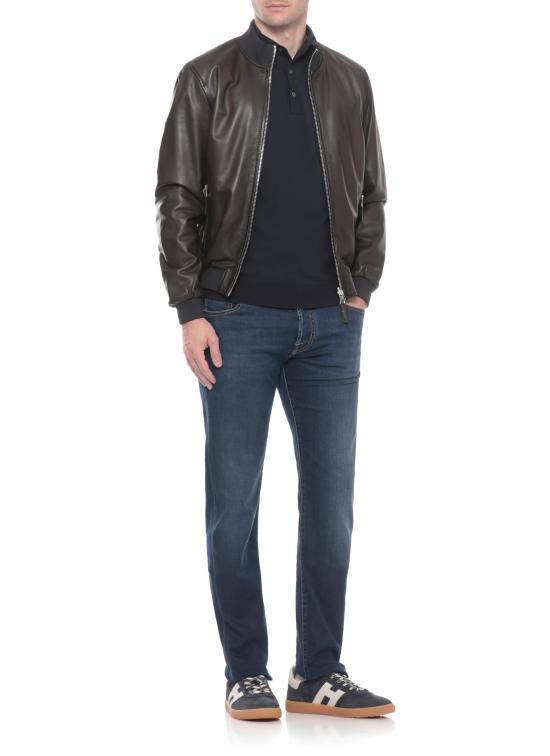 26SS 더 잭 레더스 가죽 자켓 DENNIS NO PERFO REV PLONGEE06 Brown - THE JACK LEATHERS