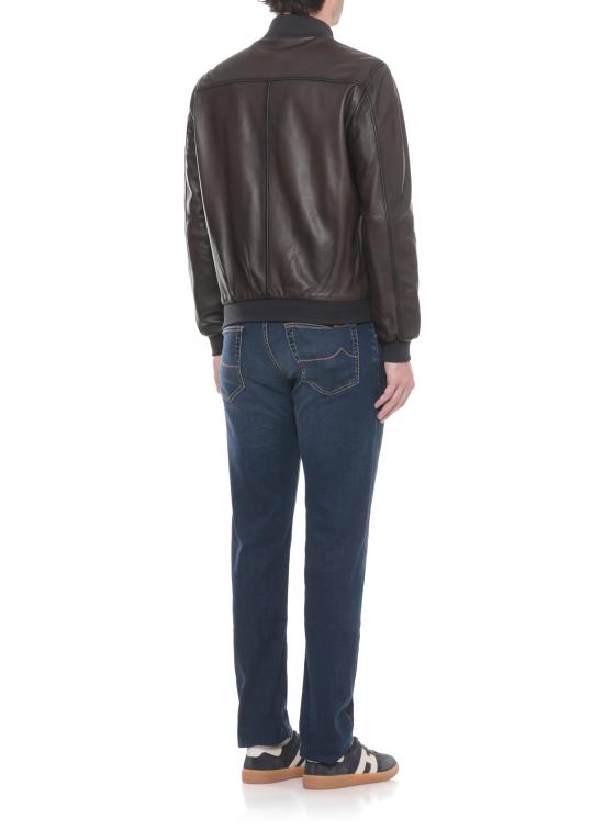 26SS 더 잭 레더스 가죽 자켓 DENNIS NO PERFO REV PLONGEE06 Brown - THE JACK LEATHERS