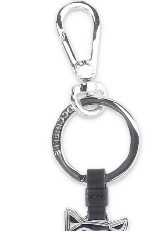 26SS 코치넬리 키링 E2M9K41G501 BASIC METAL001 Black - COCCINELLE