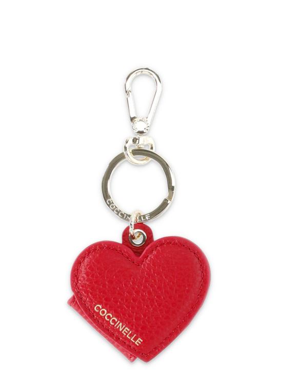 26SS 코치넬리 키링 E2UDF410101 HEARTYCHARMR02 Rosso
