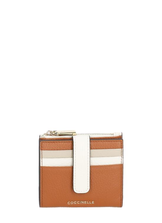 26SS 코치넬리 지갑 E2M1011F701 METALLIC TRICOLOR668 Arancione