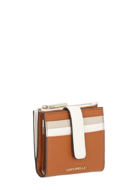 26SS 코치넬리 지갑 E2M1011F701 METALLIC TRICOLOR668 Arancione - COCCINELLE