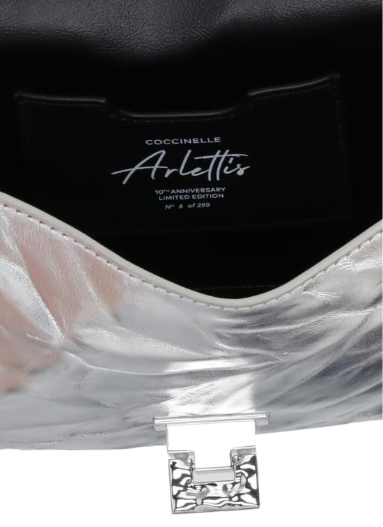 26SS 코치넬리 숄더백 E1U3F55B701 ARLETTISY69 Argento - COCCINELLE