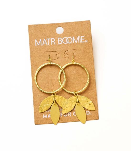  마트르 부미 이어링 Matr Boomie Aamani 바인 후프 귀걸이 - MATR BOOMIE