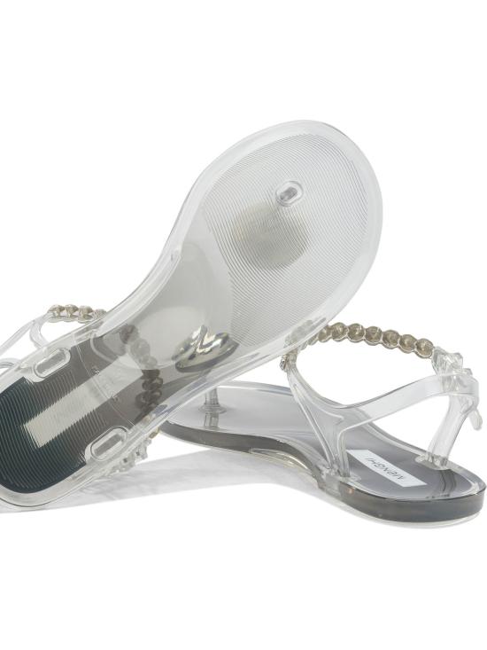 26SS 맹기 샌들 727 SWCRISTALLO Silver - MENGHI