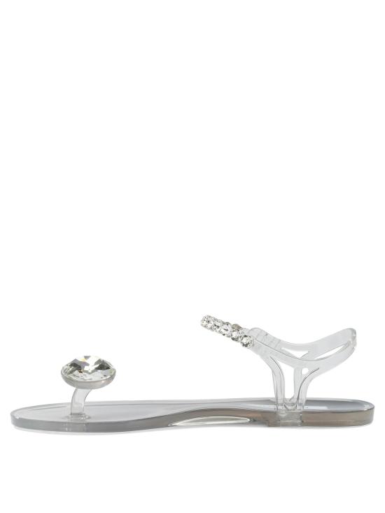 26SS 맹기 샌들 727 SWCRISTALLO Silver - MENGHI