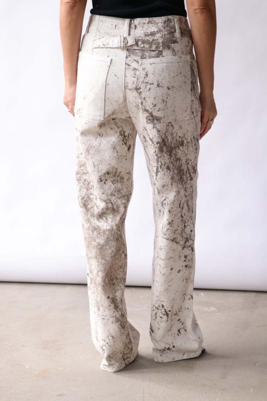  티비 데님 팬츠 칼시민 데님 피셔 진 - TIBI