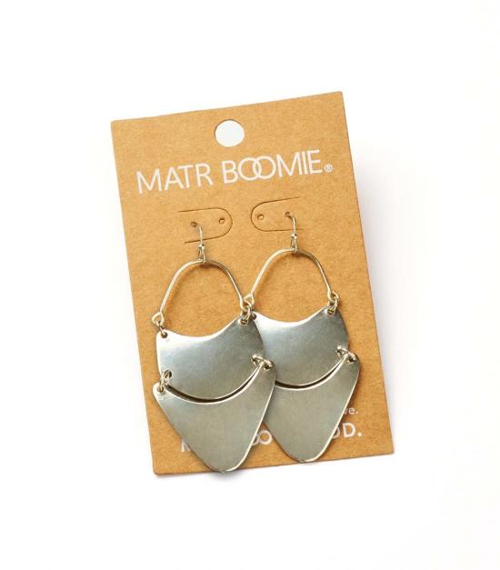  마트르 부미 이어링 아일라 기하학적 스테이트먼트 - MATR BOOMIE
