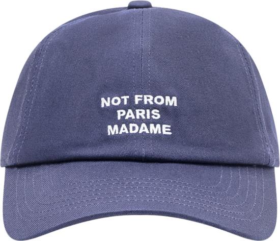 26SS 드롤드무슈 볼캡 PERMCP151CO138NY BLUE