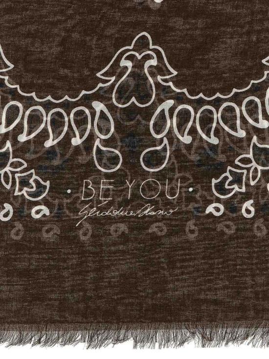 26SS 비유 머플러/스카프 XXBANDAQB6GAN Brown - BE YOU