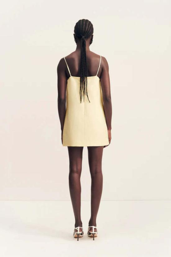  Shona Joy 숏 원피스 쇼나 조이 라이트 레이스 스퀘어넥 미니 드레스 제스트 - OTHER BRANDS