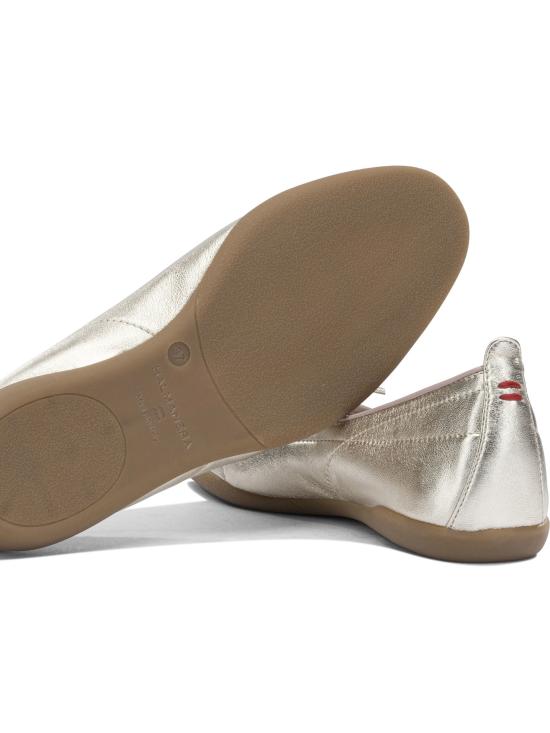 26SS 할마네라 플랫 슈즈 JANA04METALLIC PLATINO Gold - HALMANERA