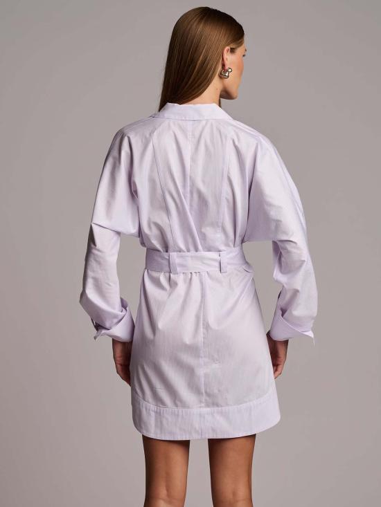  헤브론 숏 원피스 오드리 드레스 시슬 스트라이프 - HEVRON